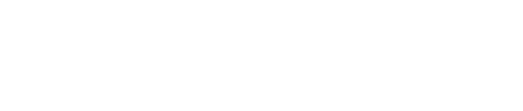 ABLADE wordmark logo in white on a black background (registered trademark)